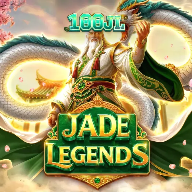 Jade Legends slot game interface na may dragon theme